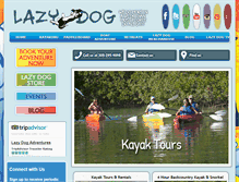 Tablet Screenshot of lazydog.com